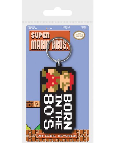 Ключодържател Pyramid - Super Mario Bros: Born In The 80'S - 1