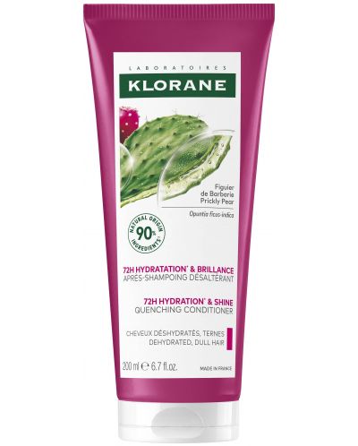 Klorane Prickly Pear Подхранващ балсам за дехидратирана и безжизнена коса, 200 ml - 1