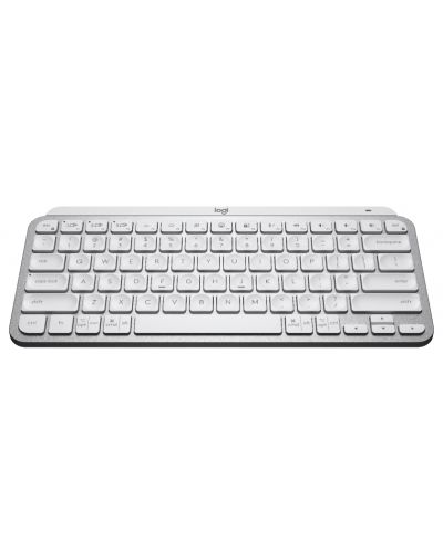 Клавиатура Logitech - MX Keys Mini, безжична, бяла - 2
