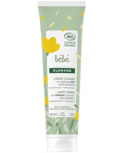 Klorane Bebe Крем при смяна на пелени, 100 ml - 1