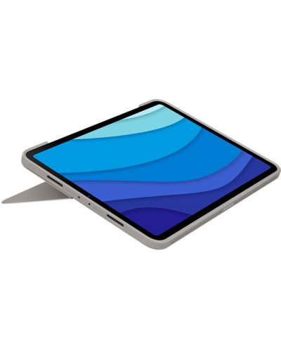 Клавиатура Logitech - Combo Touch, iPad Pro 11" 1st, 2nd, 3rd gen, Sand - 4