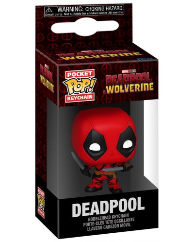 Ключодържател Funko Pocket POP! Marvel: Deadpool & Wolverine - Deadpool - 2