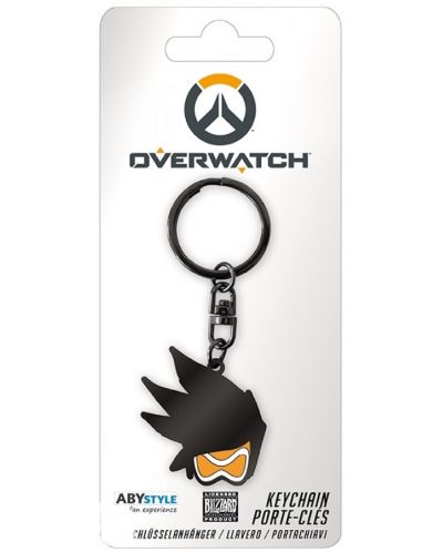 Ключодържател ABYstyle Games: Overwatch - Tracer - 3