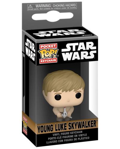 Ключодържател Funko Pocket POP! Movies: Star Wars - Young Luke Skywalker - 2