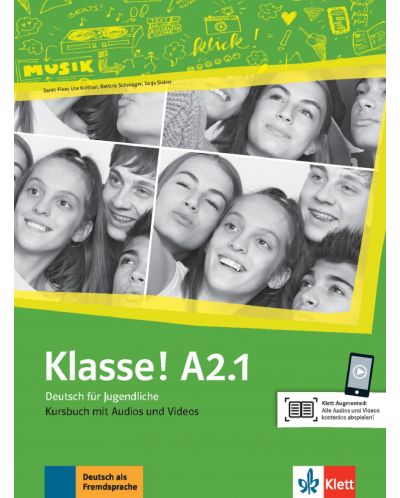 Klasse! A2.1 Kursbuch mit Audios und Videos online - 1