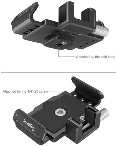 Клампа SmallRig - T5/T7 SSD, за BMPCC 6K Pro, черна - 2