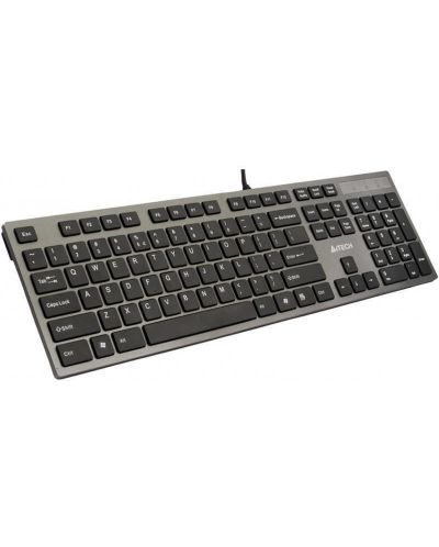 Клавиатура A4tech - KV-300H, сива/черна - 2