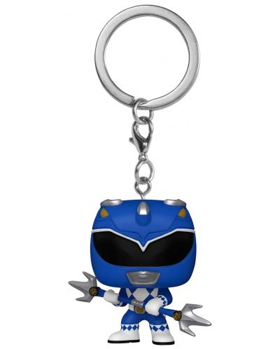 Ключодържател Funko Pocket POP! Television: Mighty Morphin Power Rangers - Blue Ranger - 1