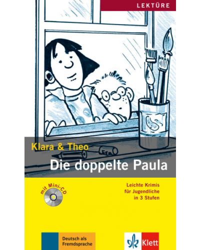 Klara&Theo A2-B1 Die doppelte Paula, Buch + Mini-CD - 1
