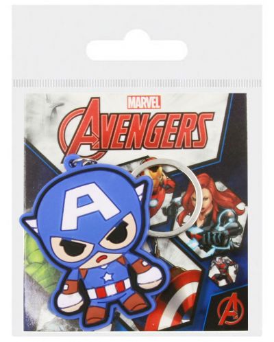 Ключодържател Kids Euroswan Marvel: Avengers - Captain America - 2