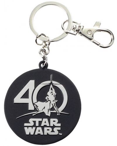 Ключодържател SD toys Star Wars - 40th Anniversary, logo