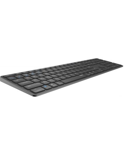 Клавиатура Rapoo - E9800M, безжична, черна - 5
