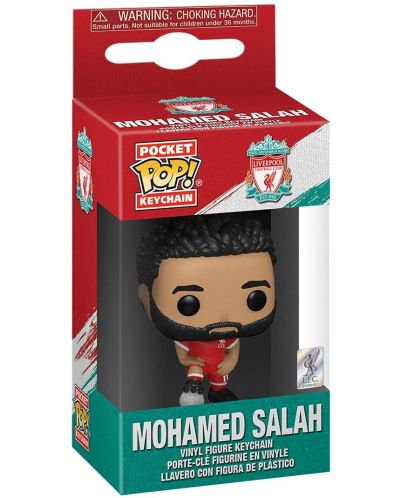 Ключодържател Funko Pocket POP! Sports: Football - Mohamed Salah (Liverpool) - 2