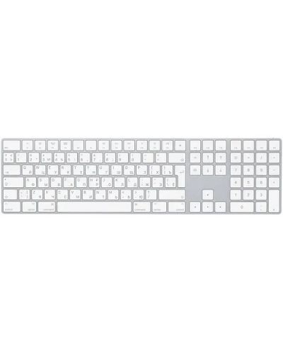 Клавиатура Apple - Magic Keyboard, с цифри, BG, сребриста - 1
