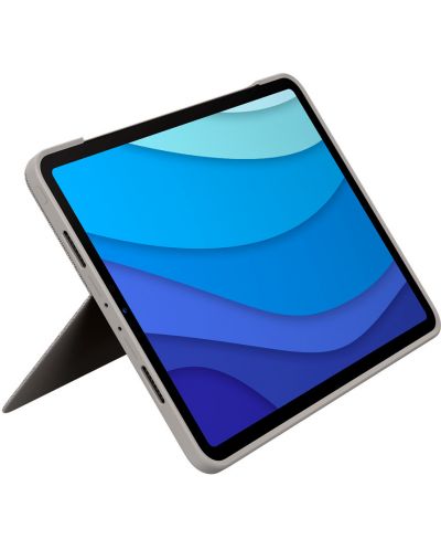 Клавиатура Logitech - Combo Touch, iPad Pro 11" 1st, 2nd, 3rd gen, Sand - 3