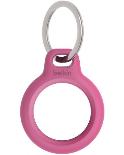 Ключодържател Belkin - Apple AirTag, розов - 1