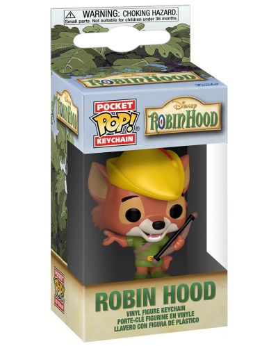 Ключодържател Funko Pocket POP! Disney: Robin Hood - Robin Hood - 2