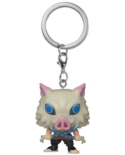 Ключодържател Funko Pocket POP! Animation: Demon Slayer - Inosuke Hashibira (With Swords) - 1