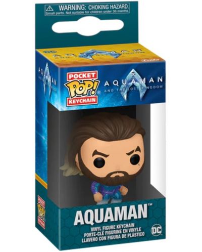 Ключодържател Funko Pocket POP! DC Comics: Aquaman and the Lost Kingdom - Aquaman - 2
