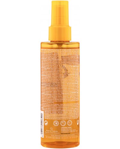 Klorane Polysianes Monoi & Tamanu Слънцезащитно олио за коса и тяло, SPF30, 200 ml - 2