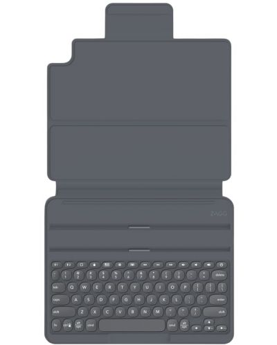 Калъф с клавиатура ZAGG - Pro Keys, iPad Pro 12.9, сив - 4
