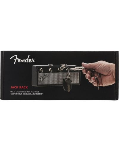 Ключодържател Fender - Jack Rack, черен - 4