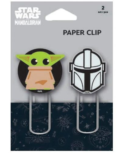 Кламери Cool Pack Star Wars - Mandalorian, 2 броя  - 1