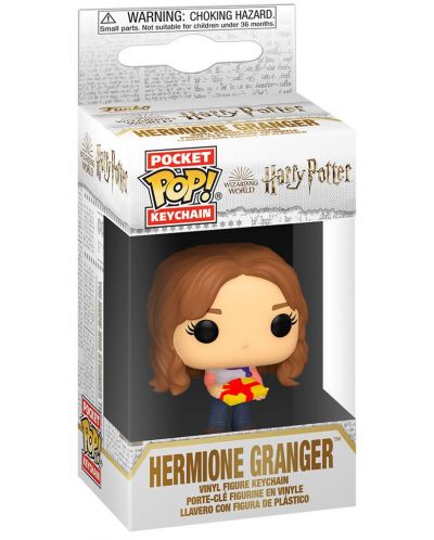 Ключодържател Funko Pocket POP! Movies: Harry Potter - Holiday Hermione - 2