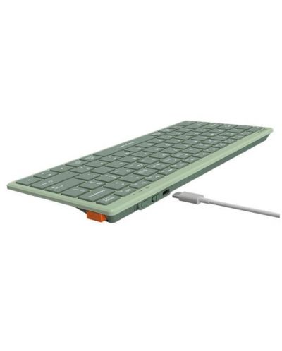 Клавиатура A4tech - FStyler FBX51C, безжична, Matcha green - 3