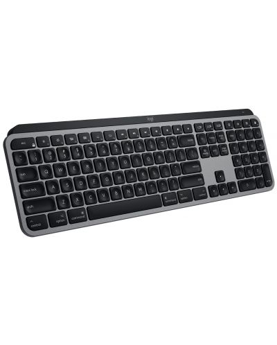 Клавиатура Logitech - MX Keys For Mac, безжична, Space Grey - 3