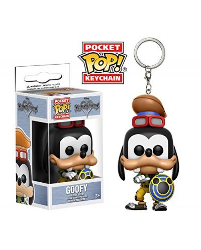 Ключодържател Funko Pocket Pop! Disney: Kingdom Hearts - Goofy, 4 cm - 3