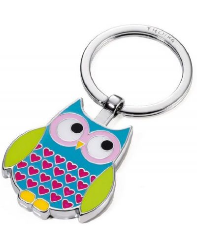 Ключодържател Troika - Rosy Owl - 1