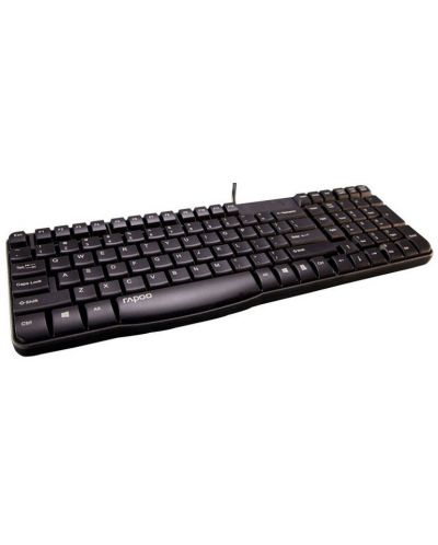 Клавиатура RAPOO - N2400, черна - 3