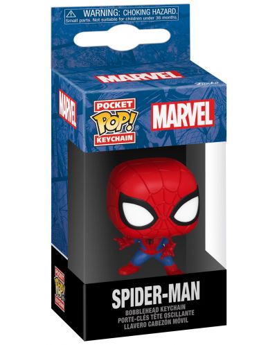 Ключодържател Funko Pocket POP! Marvel: Spider-Man - Spider-Man (New Classics) - 2