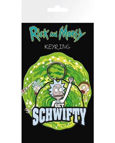 Ключодържател Rick and Morty - Get Schwifty - 2