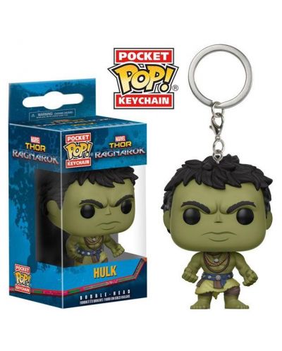 Ключодържател Funko Pocket Pop! Marvel: Thor Ragnarok - Hulk, 4 cm - 2