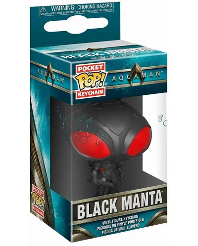 Ключодържател Funko Pocket POP! DC Comics: Aquaman - Black Manta - 2