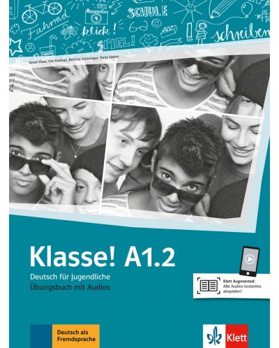 Klasse! A1.2 Kursbuch mit Audios und Videos online / Немски език - ниво A1.2: Учебна тетрадка - 1