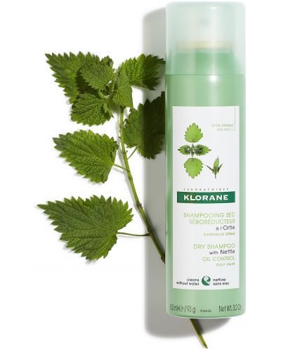 Klorane Nettle Сух шампоан, 150 ml - 4