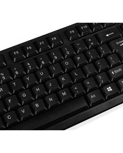 Клавиатура Logic - LK-15, черна - 3