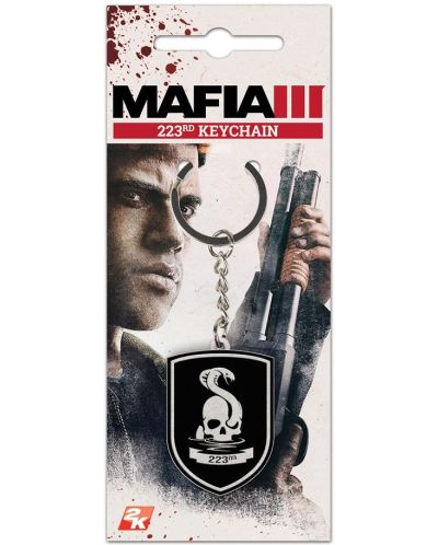 Ключодържател Gaya Games: Mafia III - 223rd Logo - 1