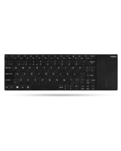 Клавиатура RAPOO - E2710, безжична, черна - 1