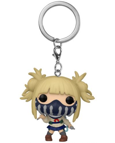 Ключодържател Funko Pocket POP! Animation: My Hero Academia - Himiko Toga with Face Cover - 1