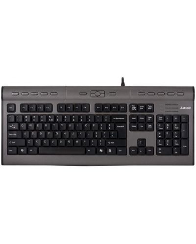 Клавиатура A4tech - KL-7MUU, сива/черна - 1