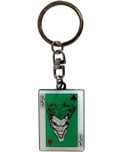 Ключодържател ABYstyle DC Comics: Batman - The Joker's card - 1