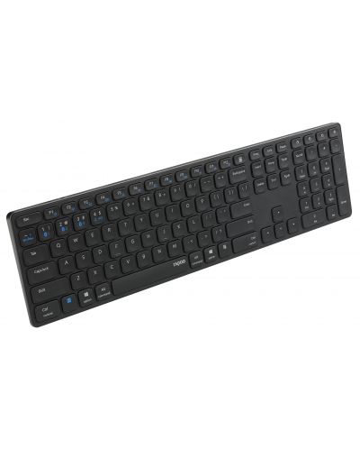 Клавиатура Rapoo - E9800M, безжична, черна - 4
