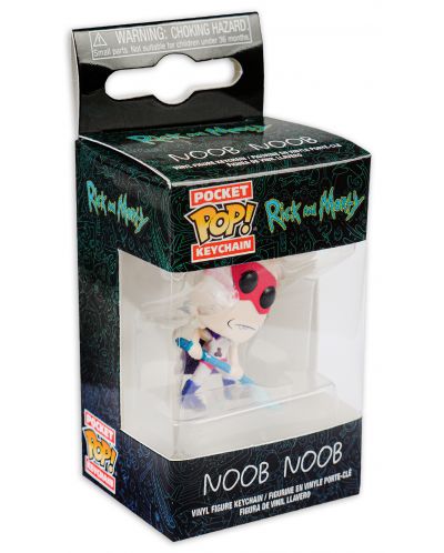 Ключодържател Funko Pocket Pop! Animation: Rick & Morty - Noob Noob - 3