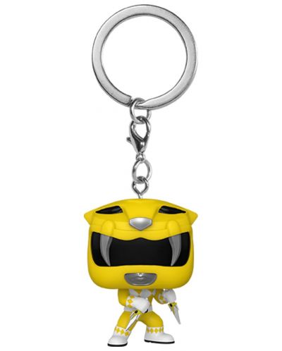 Ключодържател Funko Pocket POP! Television: Mighty Morphin Power Rangers - Yellow Ranger - 1