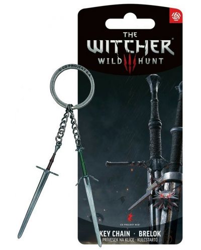 Ключодържател Good Loot Games: The Witcher - Geralt Two Swords - 2