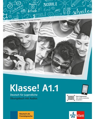 Klasse! A1.1 Ubungsbuch mit Audios - 1